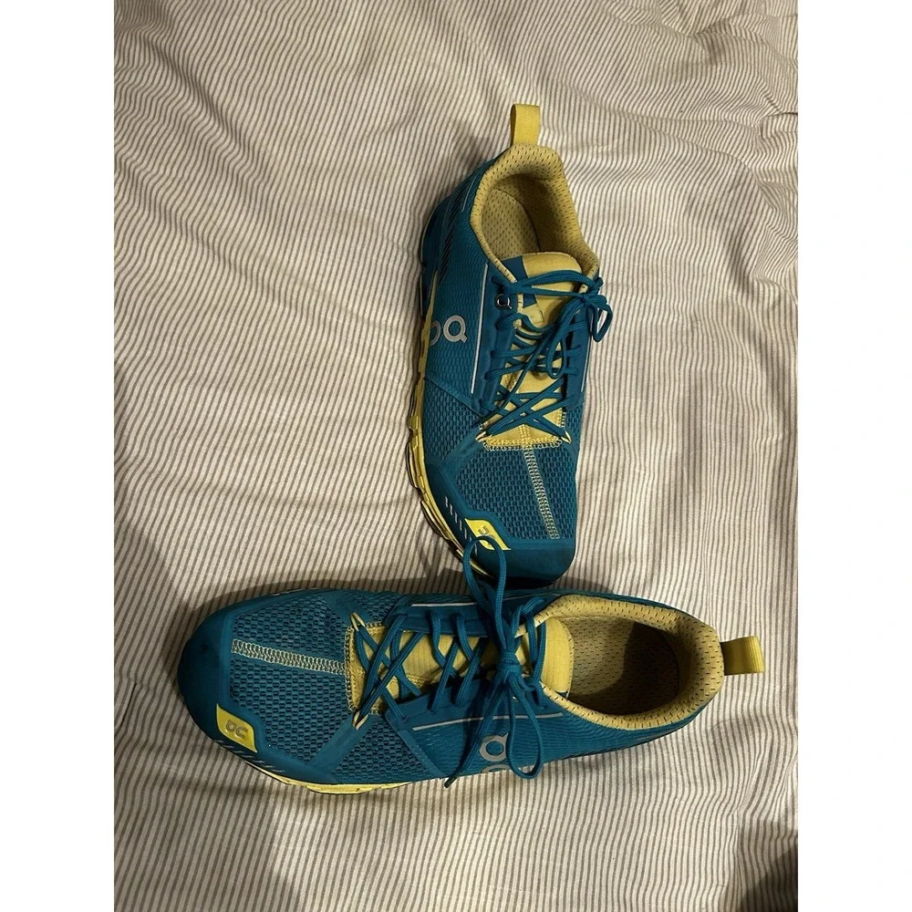 On Cloud Shoes Women 10.5 On Running Cloudtec Swiss Engineering Blue‎ Sneaker